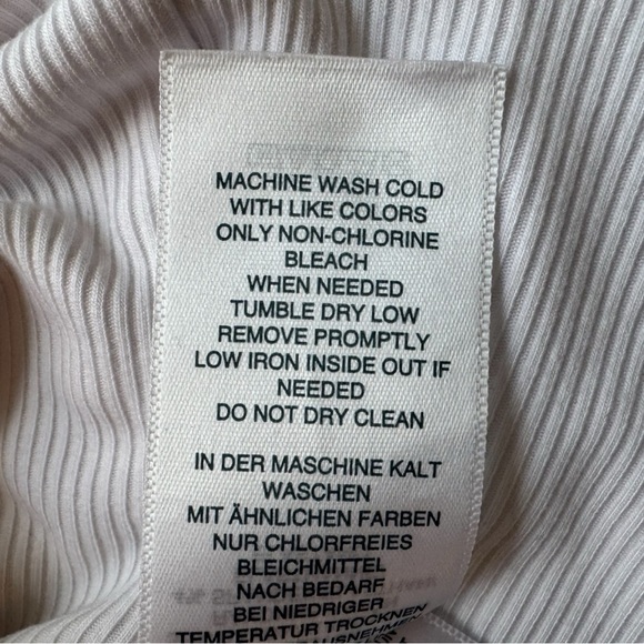 True Religion World Tour Strapless Tube Top XS Ribbed Logo Bandeau - Picture 10 of 12